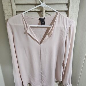 Ann Taylor Soft Pink Women's Blouse